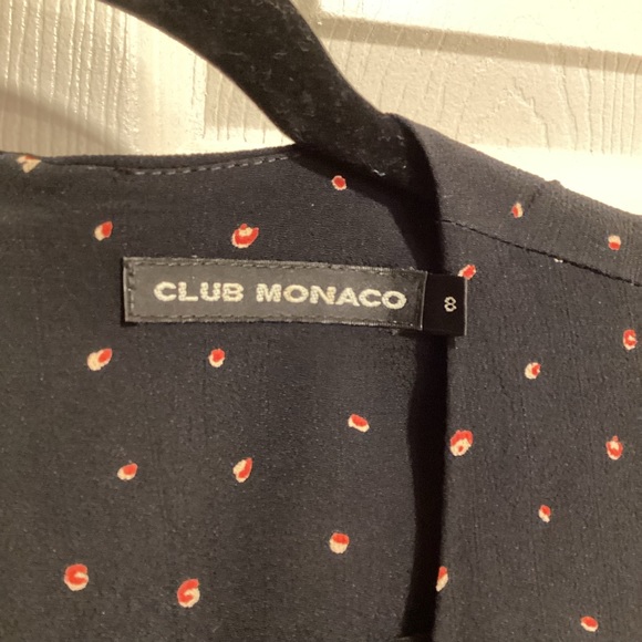 Club Monaco Sleeveless Printed Dress, Size 8 - Picture 4 of 8